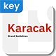 Karacak - Brand Guideline Presentation KEY Template - GraphicRiver Item for Sale