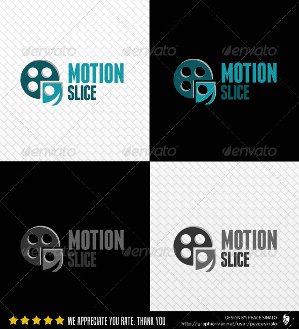 Motion Slice Logo Template