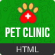 Pet Clinic - Veterinary Clinic & Services HTML Template - ThemeForest Item for Sale