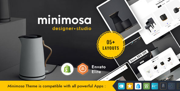 minimosa - Art & Design Studio - Shopify Multi purpose Responsive Theme