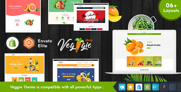 Veggie - Shopify Multi-Purpose Responsive Theme