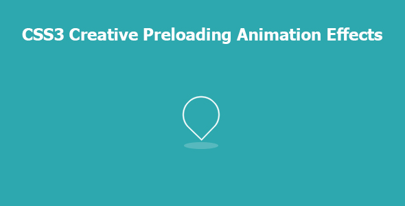 CSS3 Creative Preloading Animation Effects