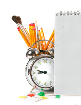 Notebook and school accessories. / Photodune, Misc