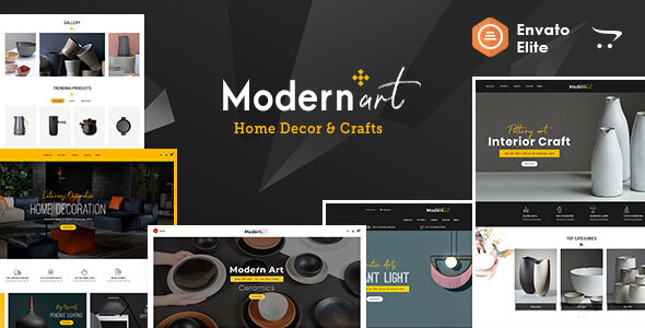 ModernArt -Multi-Purpose Theme for Furniture, Art & Crafts