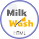 MilkWash - Cleaning Service Company HTML Template - ThemeForest Item for Sale