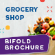 Grocery Shop Bifold Brochure - GraphicRiver Item for Sale