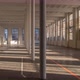 Empty Abandoned Flat Interior Sunrise Lights Slide Timelapse - VideoHive Item for Sale