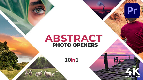 Abstract Photo Openers - Logo Reveal