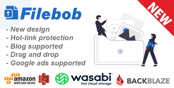 Filebob - File Sharing And Storage Platform