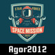 Spaceman Retro Badge Set - GraphicRiver Item for Sale