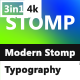 Modern Stomp Typography - VideoHive Item for Sale
