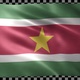 Suriname waving flag looped - VideoHive Item for Sale