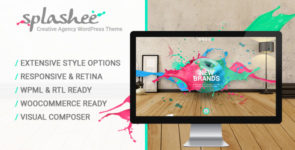 Splashee - Creative Agency WordPress Theme