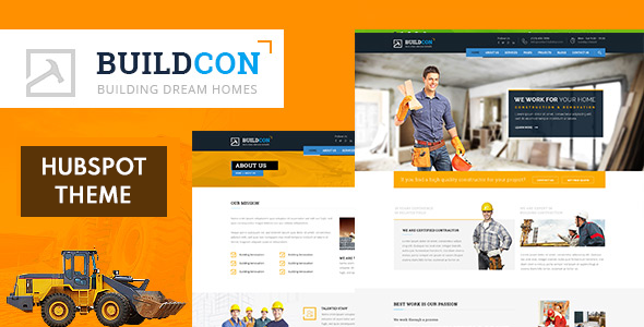 Buidcon - Construction HubSpot Theme