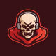Scary Skeleton Mascot E-sports Logo Character - GraphicRiver Item for Sale