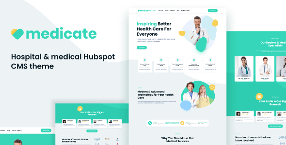 Medicate - Hospital & Medical HubSpot CMS Theme