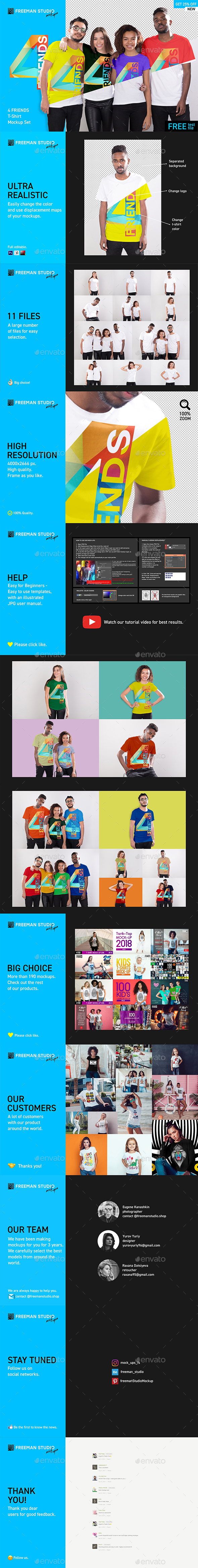 Download T Shirt Mockup Graphics Designs Templates From Graphicriver