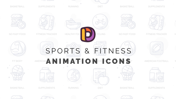 Sports & Fitness - Animation Icons