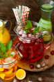 Ice cold beverages with fresh fruits - PhotoDune Item for Sale