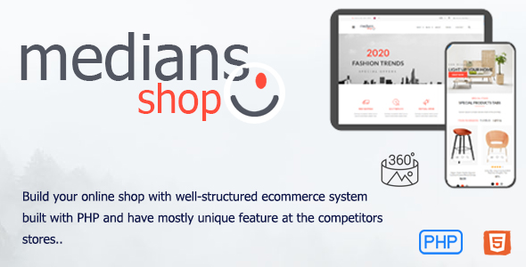 Medians - E-commerce PHP script for online stores