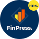 Finpress - Business Consulting HTML Template - ThemeForest Item for Sale