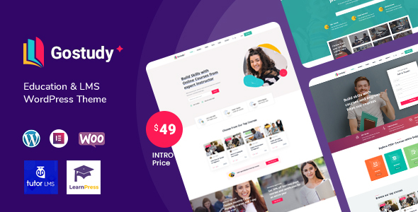 E-learning Platform Website Templates from ThemeForest