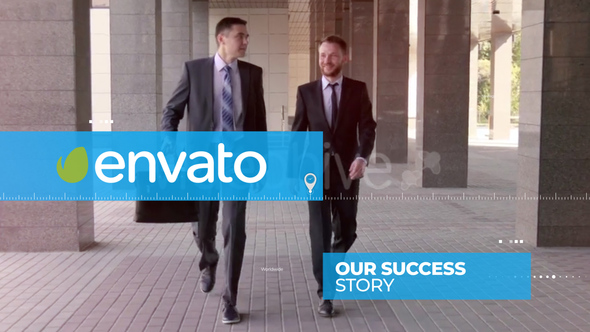 Modern Corporate Timeline alt