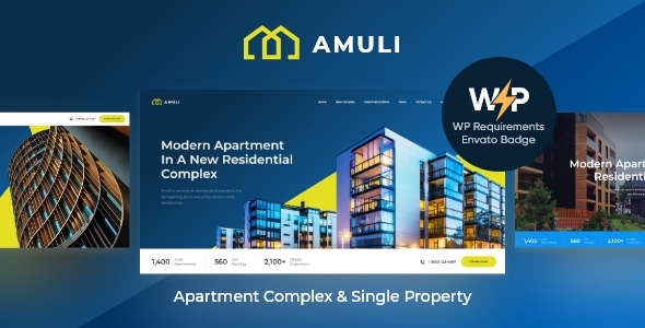 Amuli | Property & Real Estate WordPress Theme