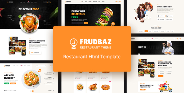 Frudbaz - Restaurant HTML Template