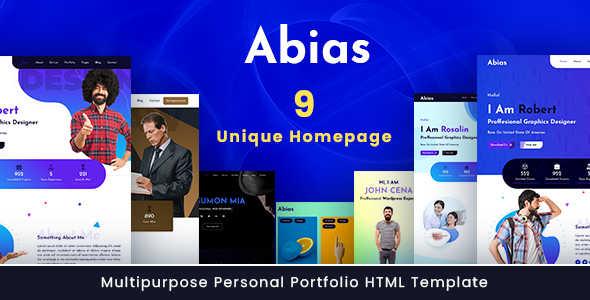 Abias - Multipurpose Bootstrap 5 HTML Template