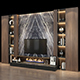 TV Wall set 367 - 3DOcean Item for Sale