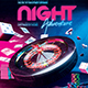 Casino Night Flyer Roulette Royale Template - GraphicRiver Item for Sale