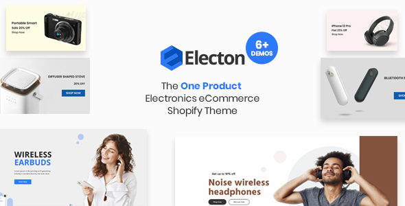 Electon- The Single Product, Electronics & Gadgets eCommerce Shopify Theme