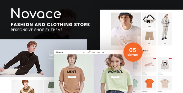 Novace - Tema de Shopify Responsivo para Tienda de Moda