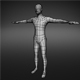 Low poly Base mesh (Male) - 3DOcean Item for Sale
