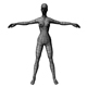 Low Poly Base Mesh Female - 3DOcean Item for Sale