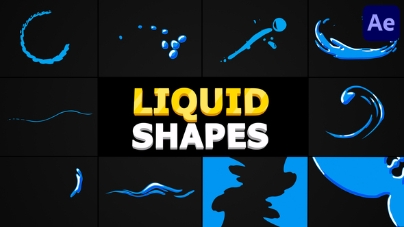 Liquid Shapes | After Effects alt