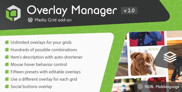 Media Grid - dodatek Overlay Manager