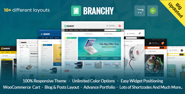 Branchy – Opencart 3 & 2 Responsive Theme