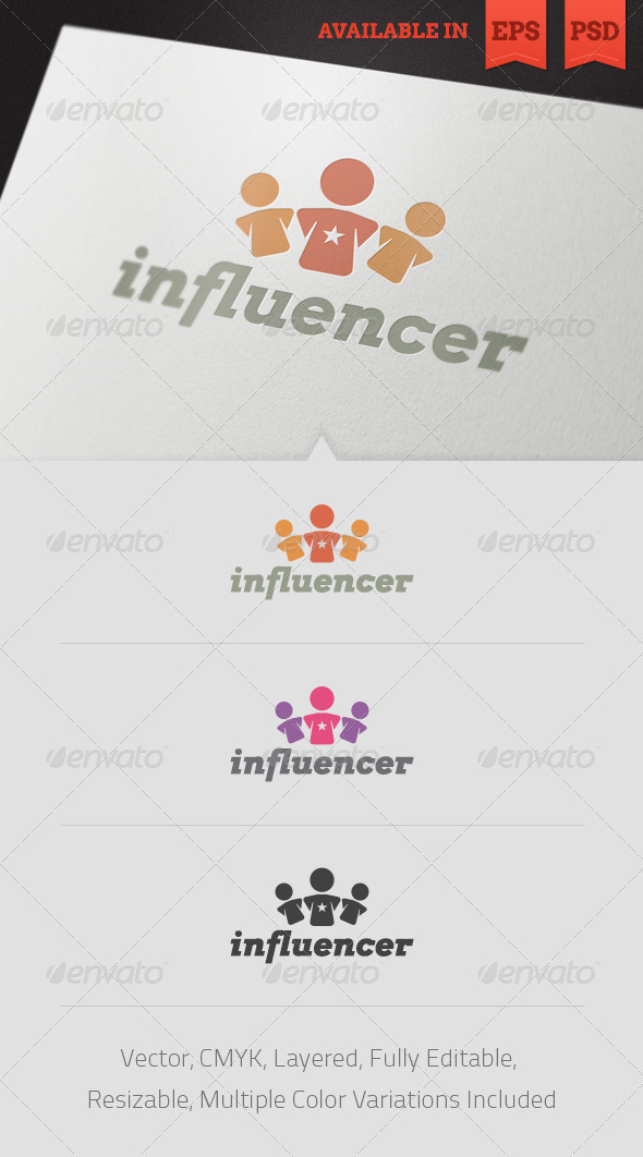 Social Influencer Logo Template V2