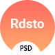Rdsto-App Landing PSD Template - ThemeForest Item for Sale