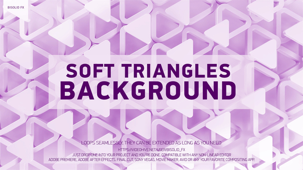 Soft Triangles Background