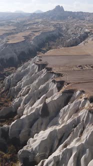 Cappadocia Landscape Aerial View