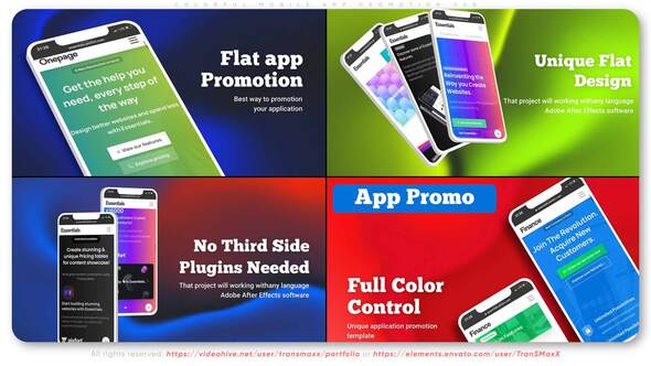 Colorful Mobile App Promotion V06