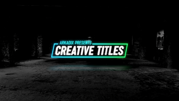 Creative Titles 4k