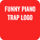 Funny Piano Trap Logo