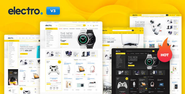 Electro Electronics Store Motyw WooCommerce