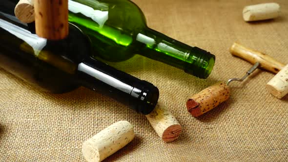 Falling Wine Corks 13