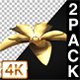 Golden Blooming Flower with Alpha Channel - VideoHive Item for Sale