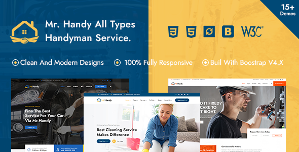 MrHandy – Handyman Multi-Services HTML Template